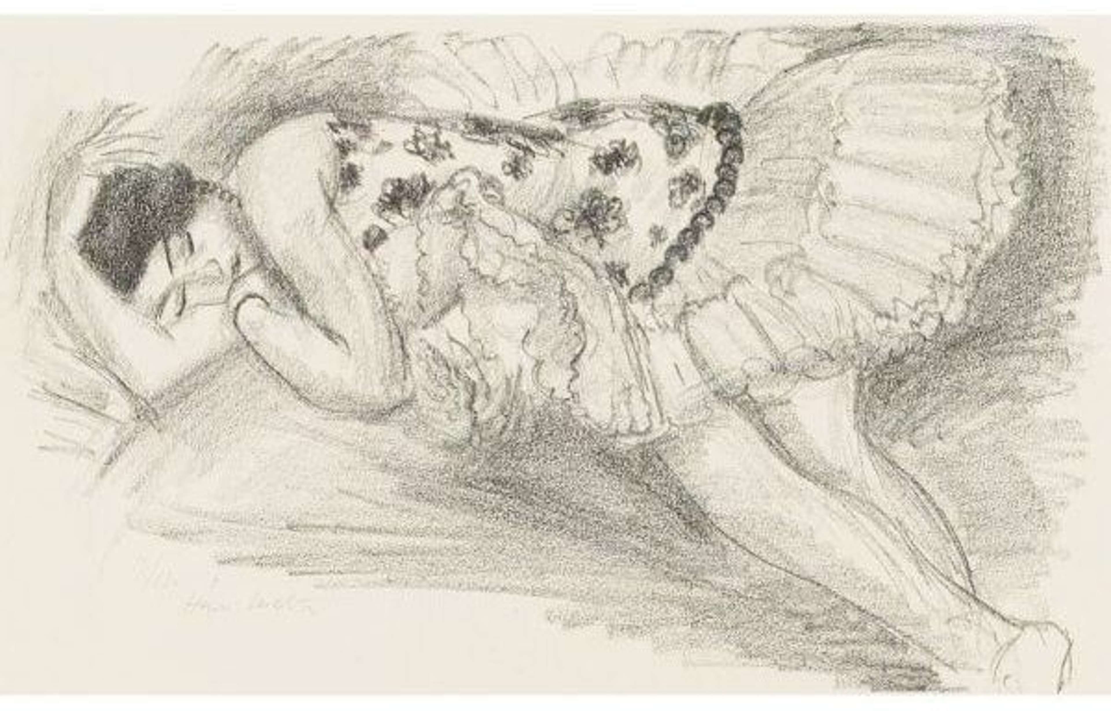 Danseuse Endormie Au Divan - undefined by Henri Matisse 1925 - MyArtBroker