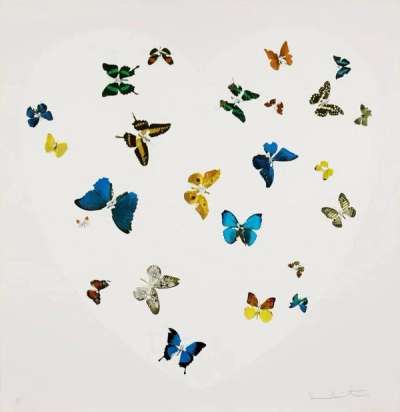 Damien Hirst: Love Is All You Need - Signed Print