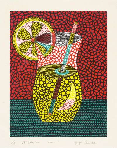 Lemon Squash 3 - Signed Print by Yayoi Kusama 2000 - MyArtBroker