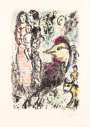 Marc Chagall: La Famille Au Coq - Signed Print