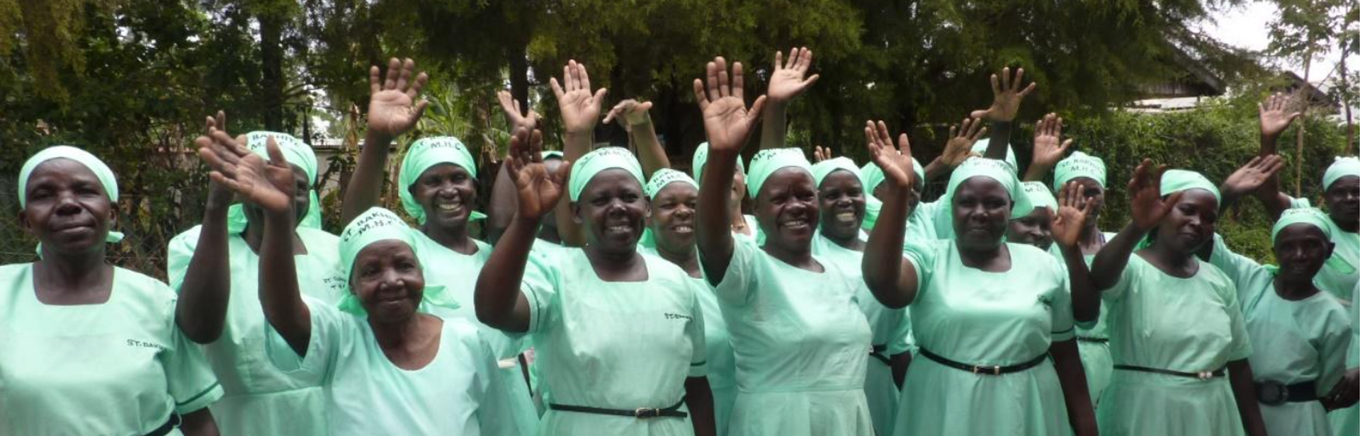 The Traditional Birth Attendants on their monthly training day at W.O.R.K.’s main Health Centre