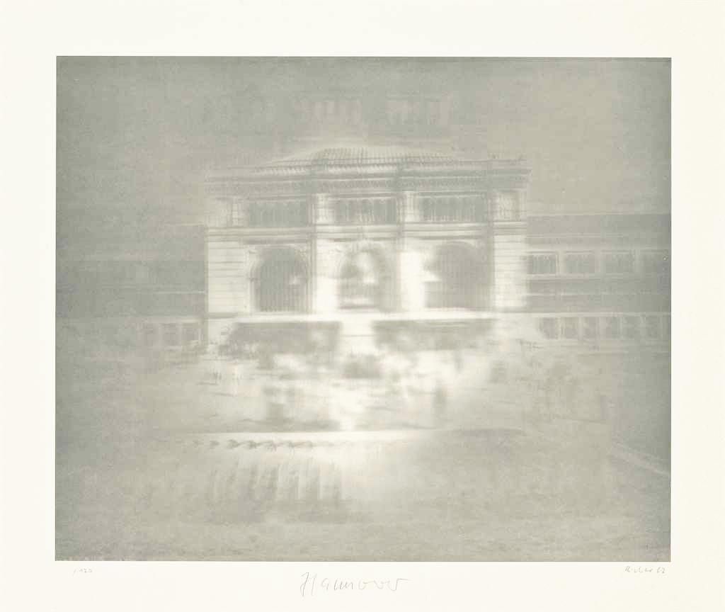 Gerhard Richter Bahnhof Hannover (Signed Print) 1967 | MyArtBroker
