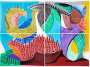 David Hockney: Four Part Splinge - Signed Print