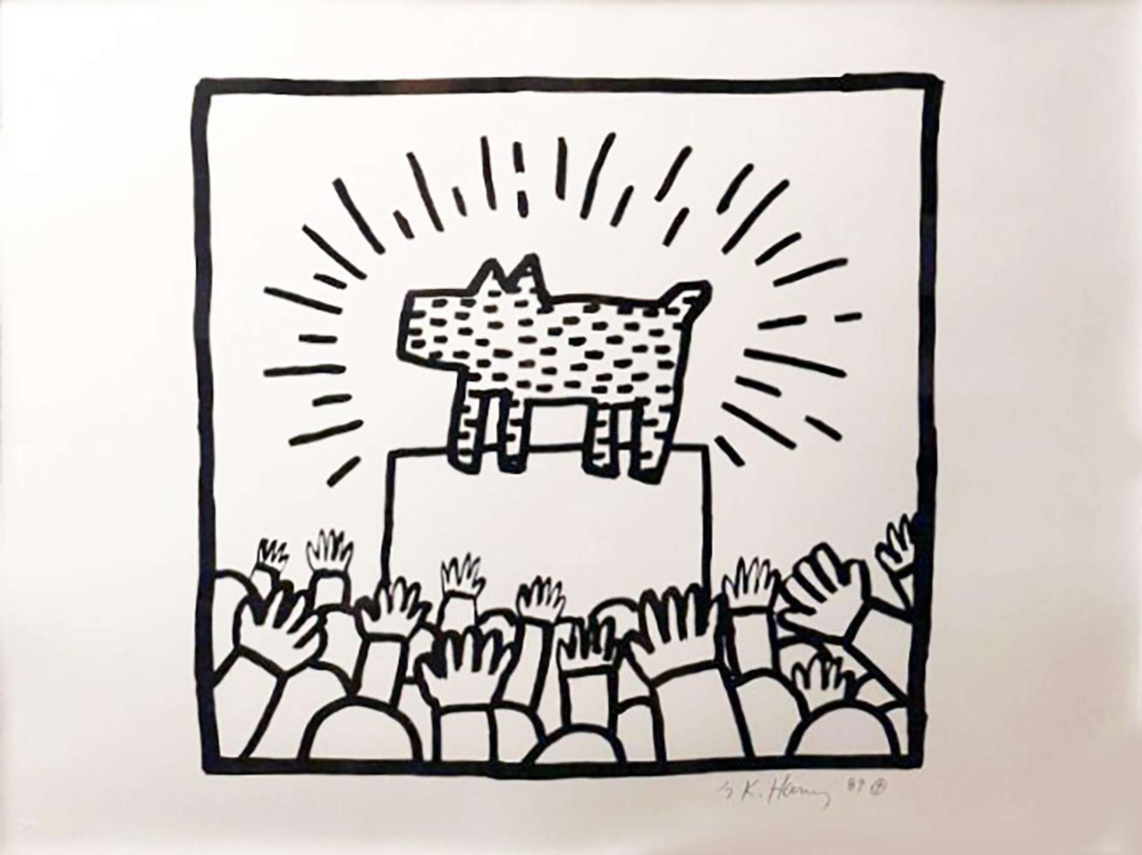 Untitled 1989 - Signed Print by Keith Haring 1989 - MyArtBroker