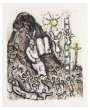 Marc Chagall: Vision De Moïse - Signed Print
