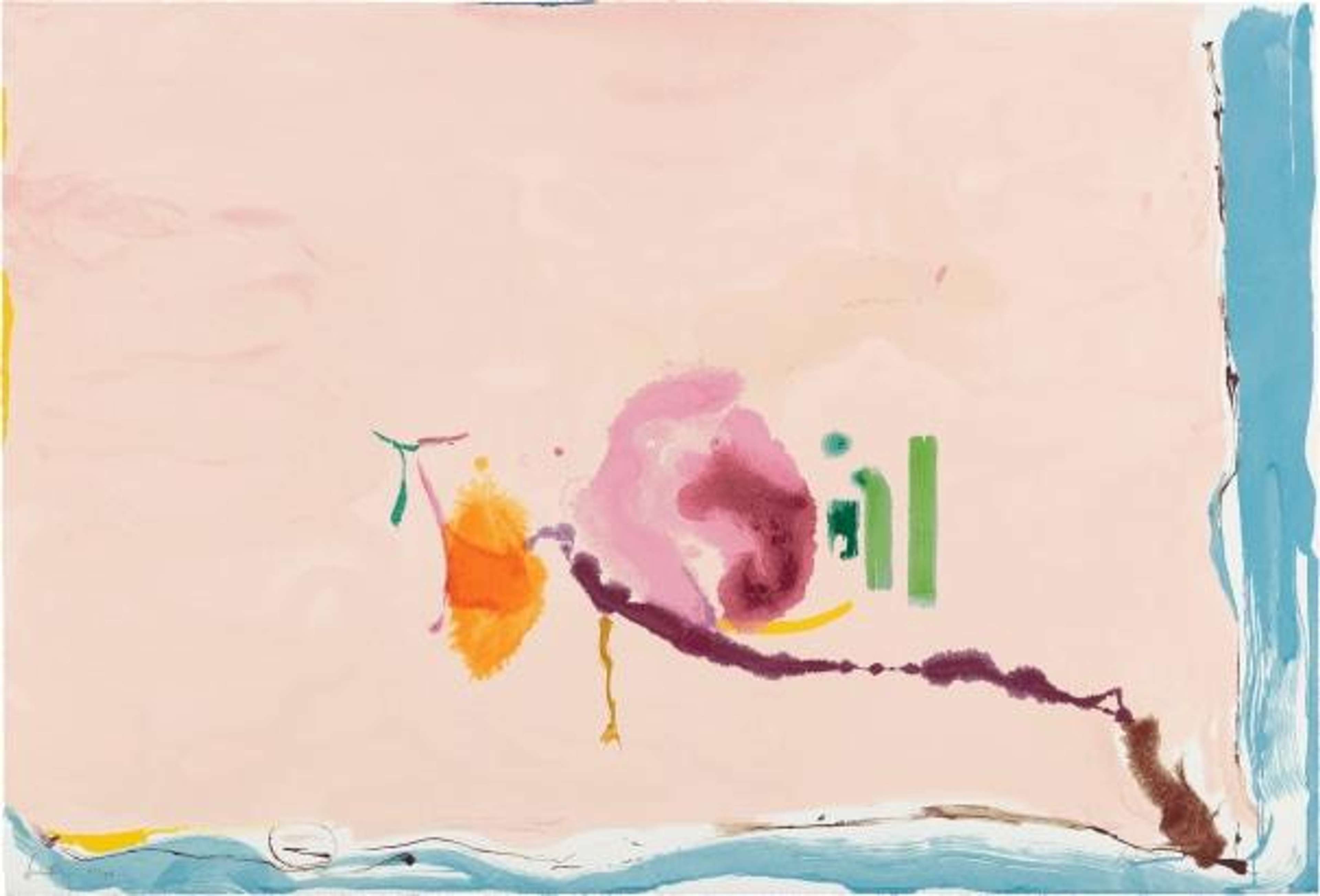 Flirt - Signed Print by Helen Frankenthaler 2003 - MyArtBroker