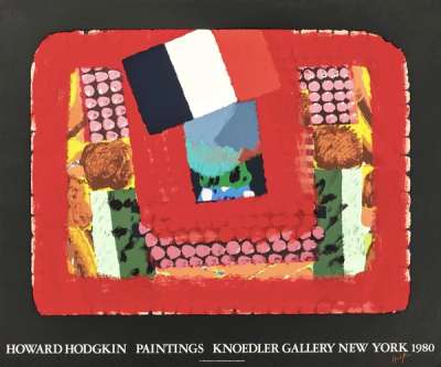 Howard Hodgkin: In A French Restaurant - Signed Print