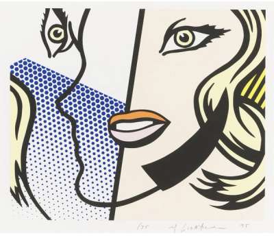Untitled Head - Signed Print by Roy Lichtenstein 1995 - MyArtBroker