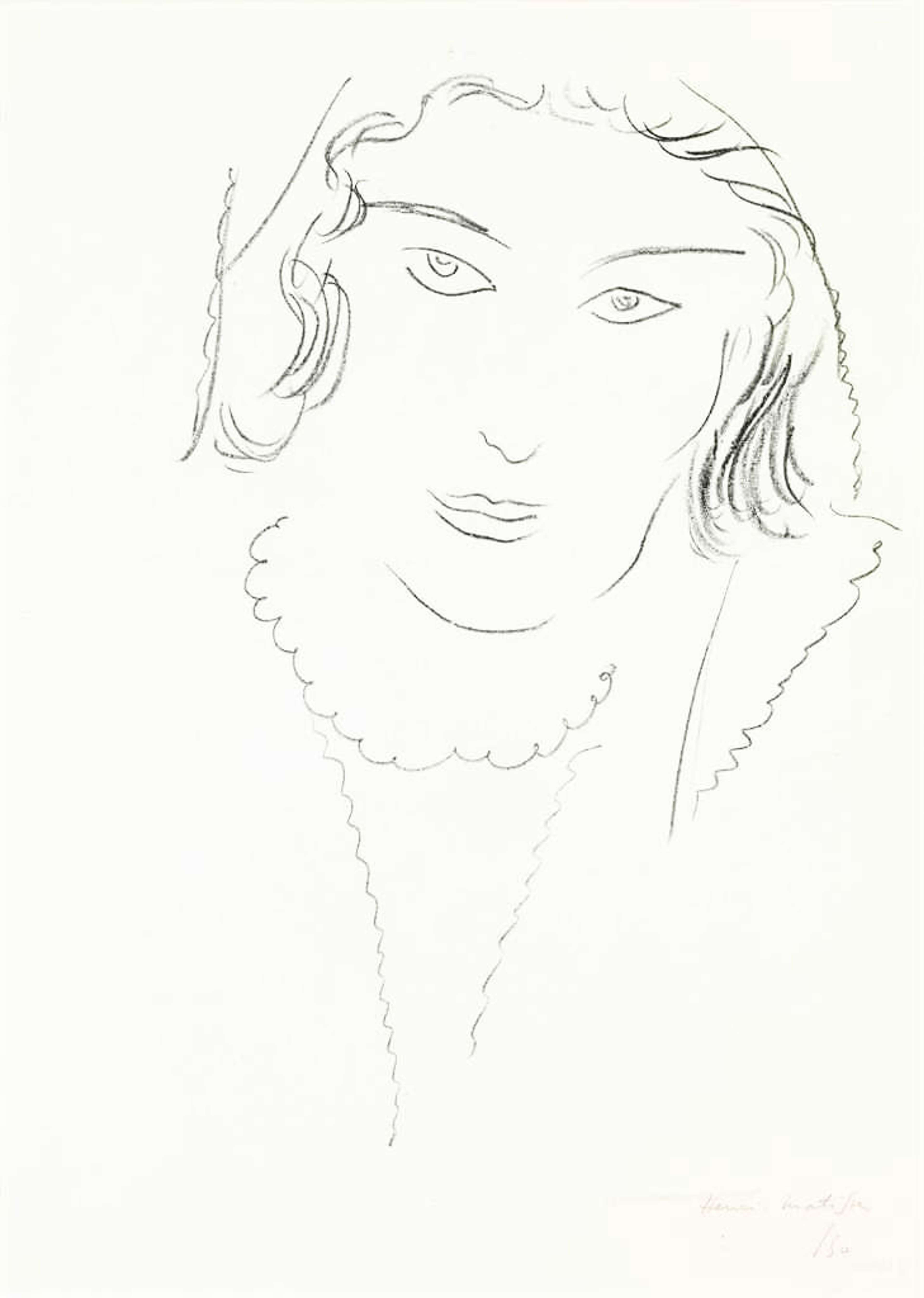 Grand Visage - undefined by Henri Matisse 1929 - MyArtBroker
