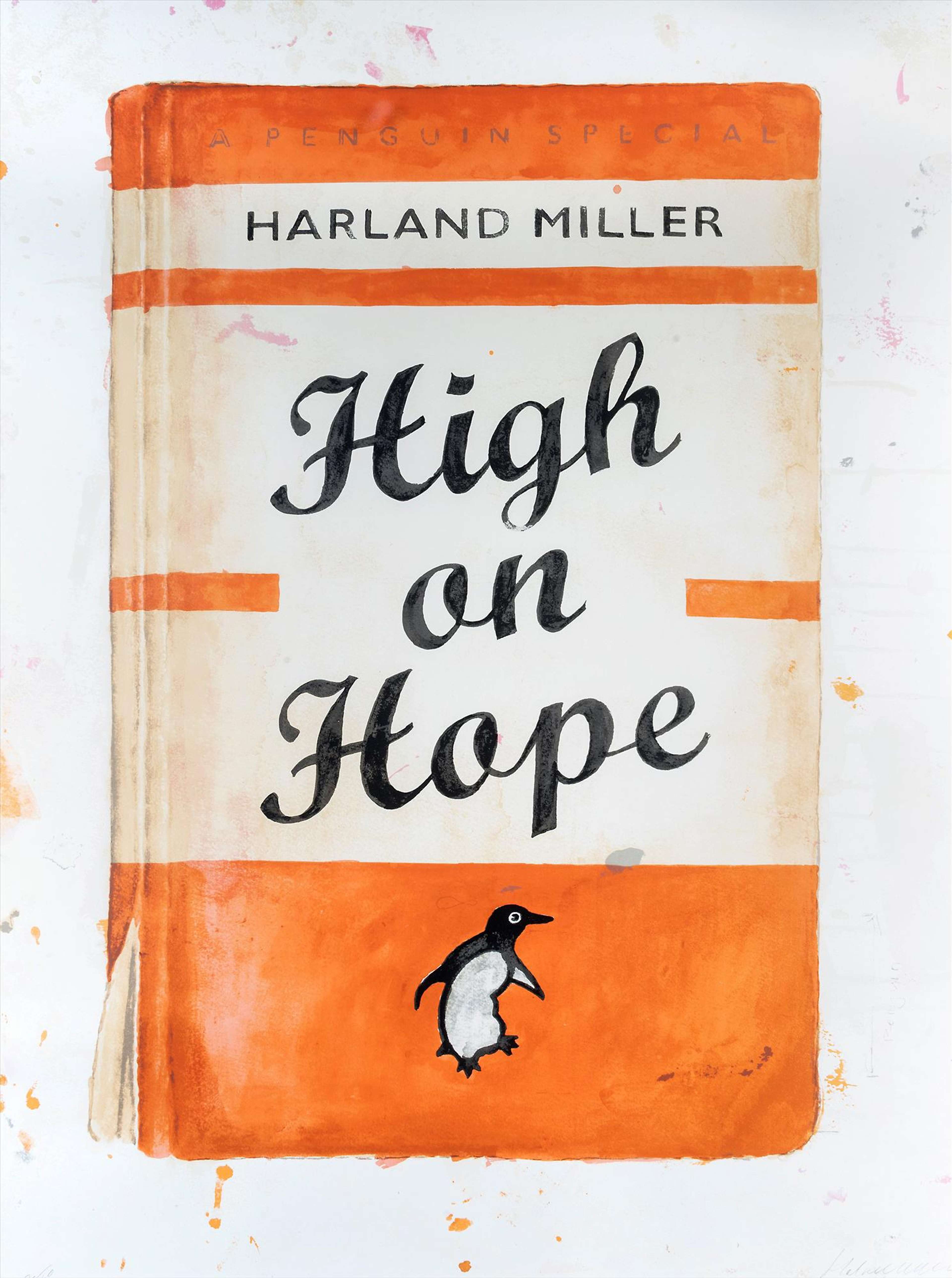 High On Hope (orange) - Signed Print