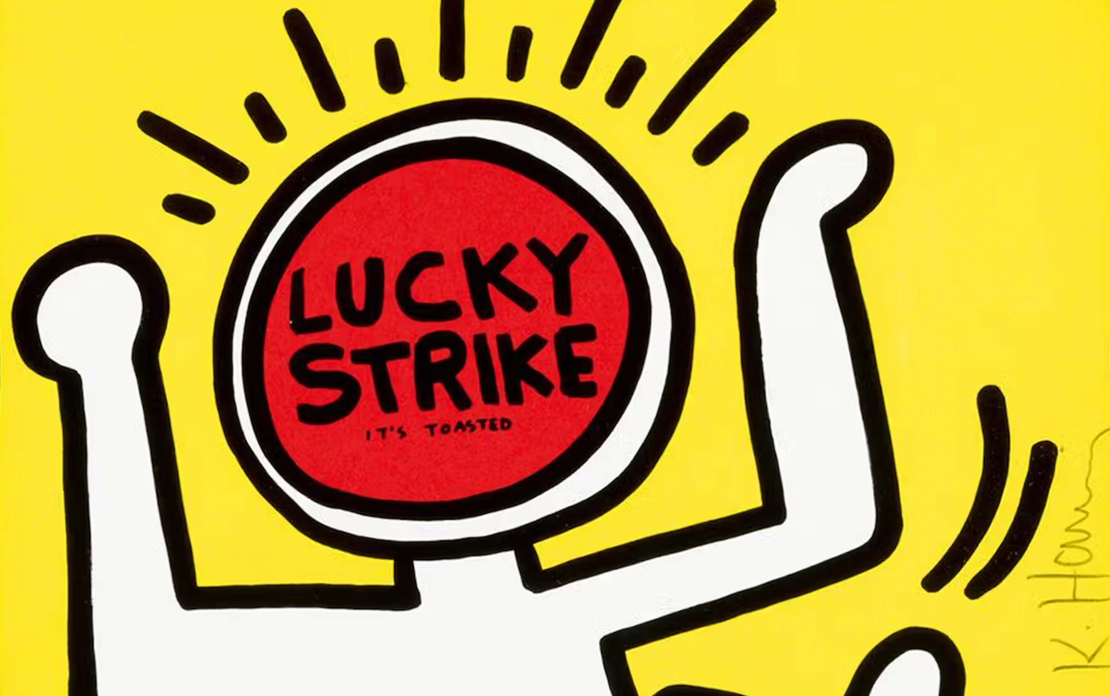 Keith Haring, Lucky Strike (série complète)