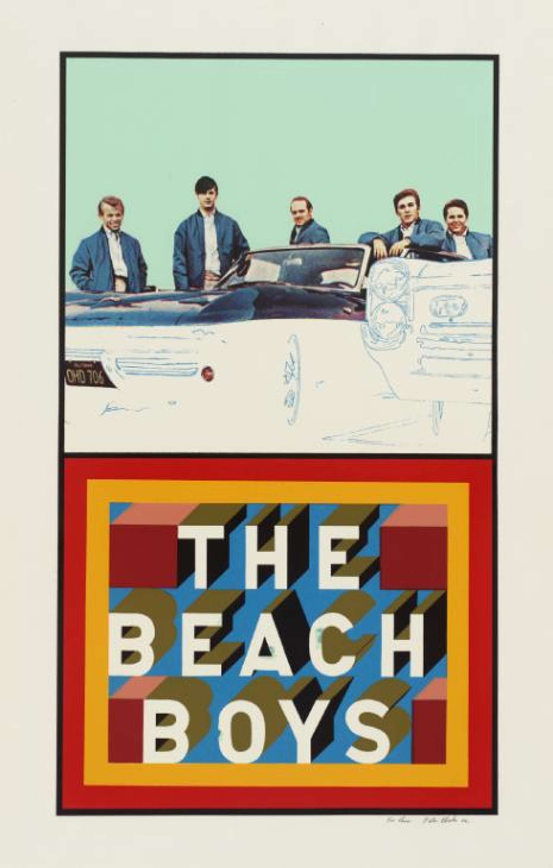 Beach Boys © Peter Blake 1964 - MyArtBroker
