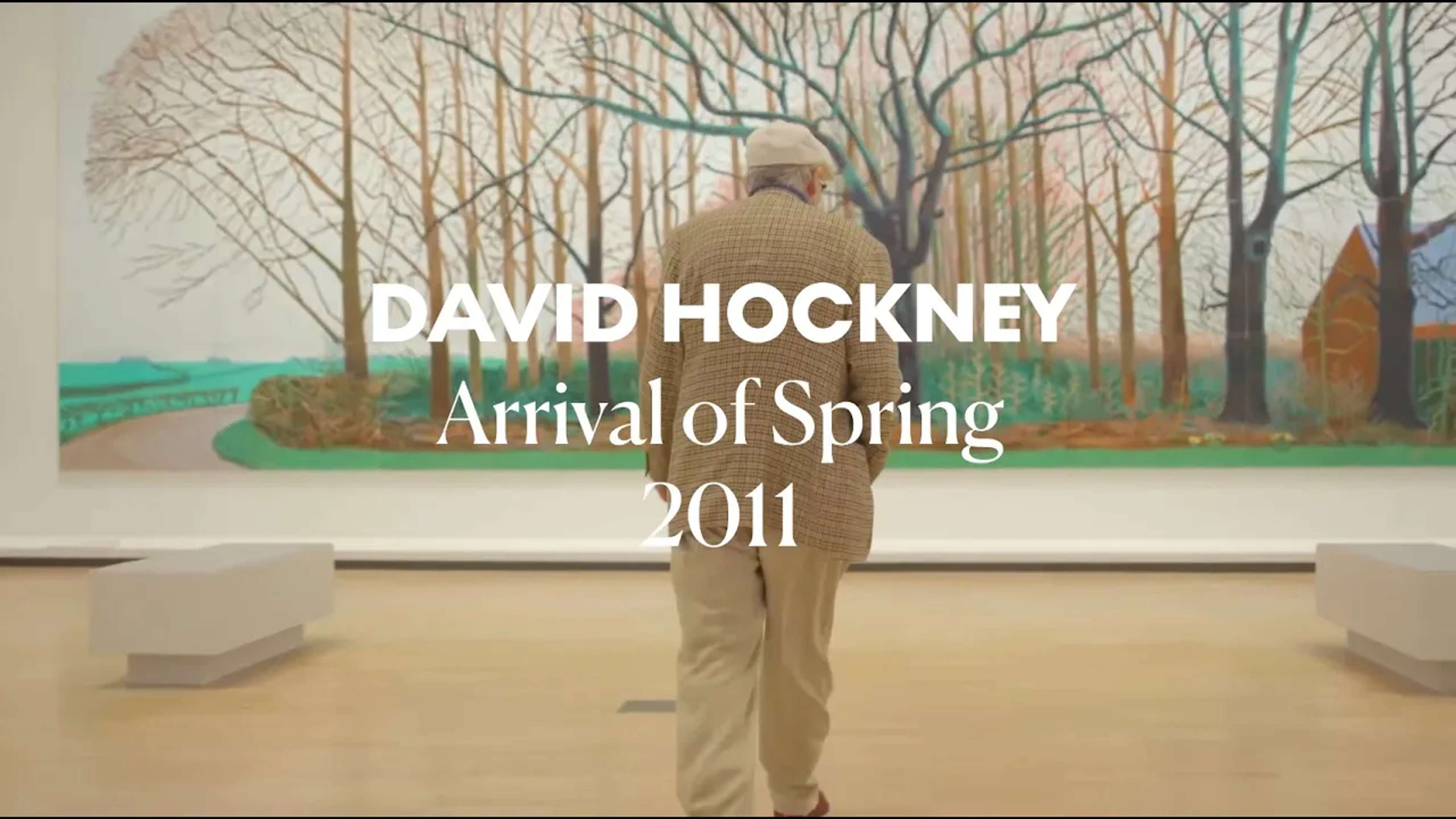 The Arrival of Spring: David Hockney