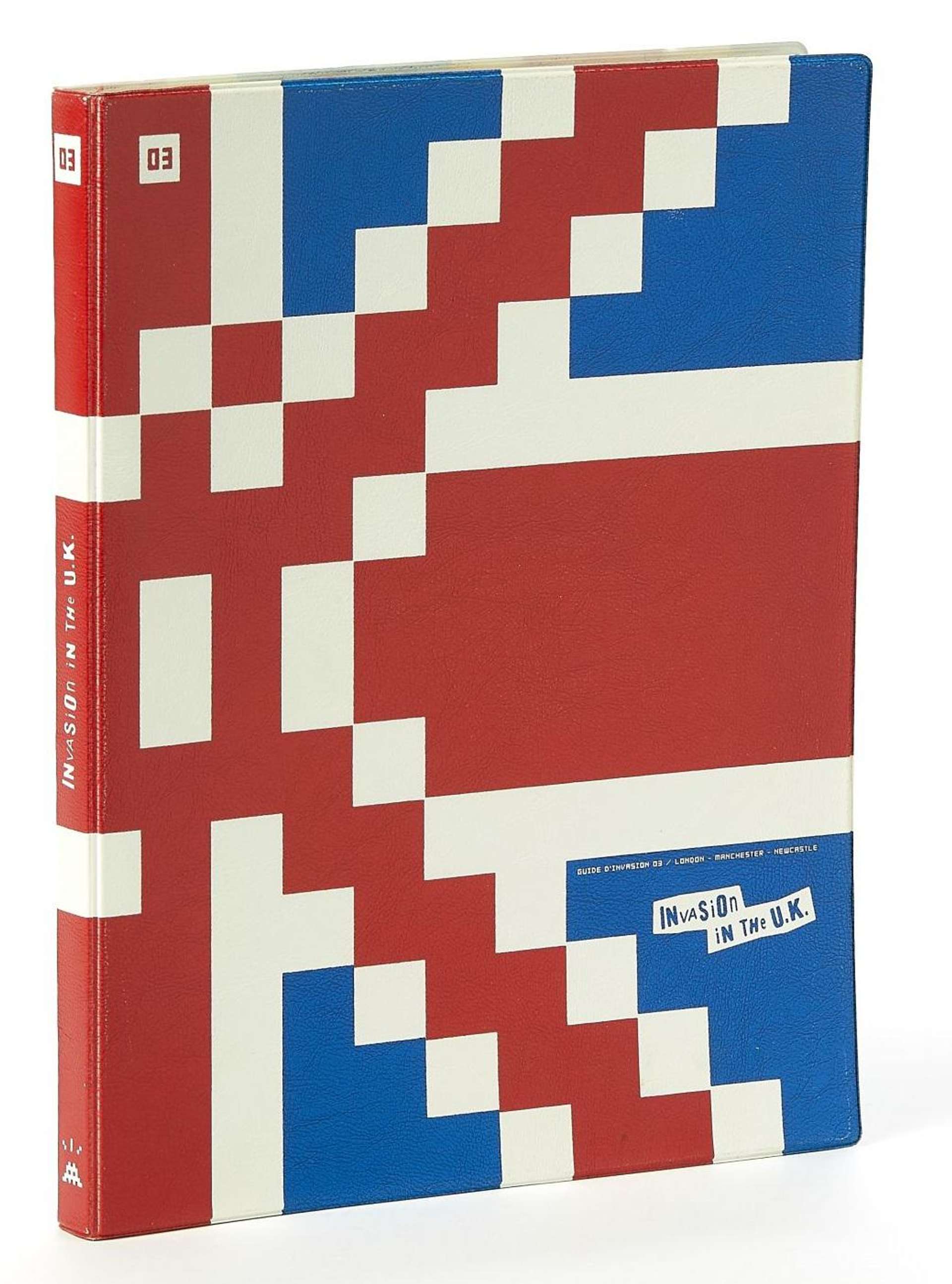 Invasion Guide 03, London, Manchester, Newcastle by Invader