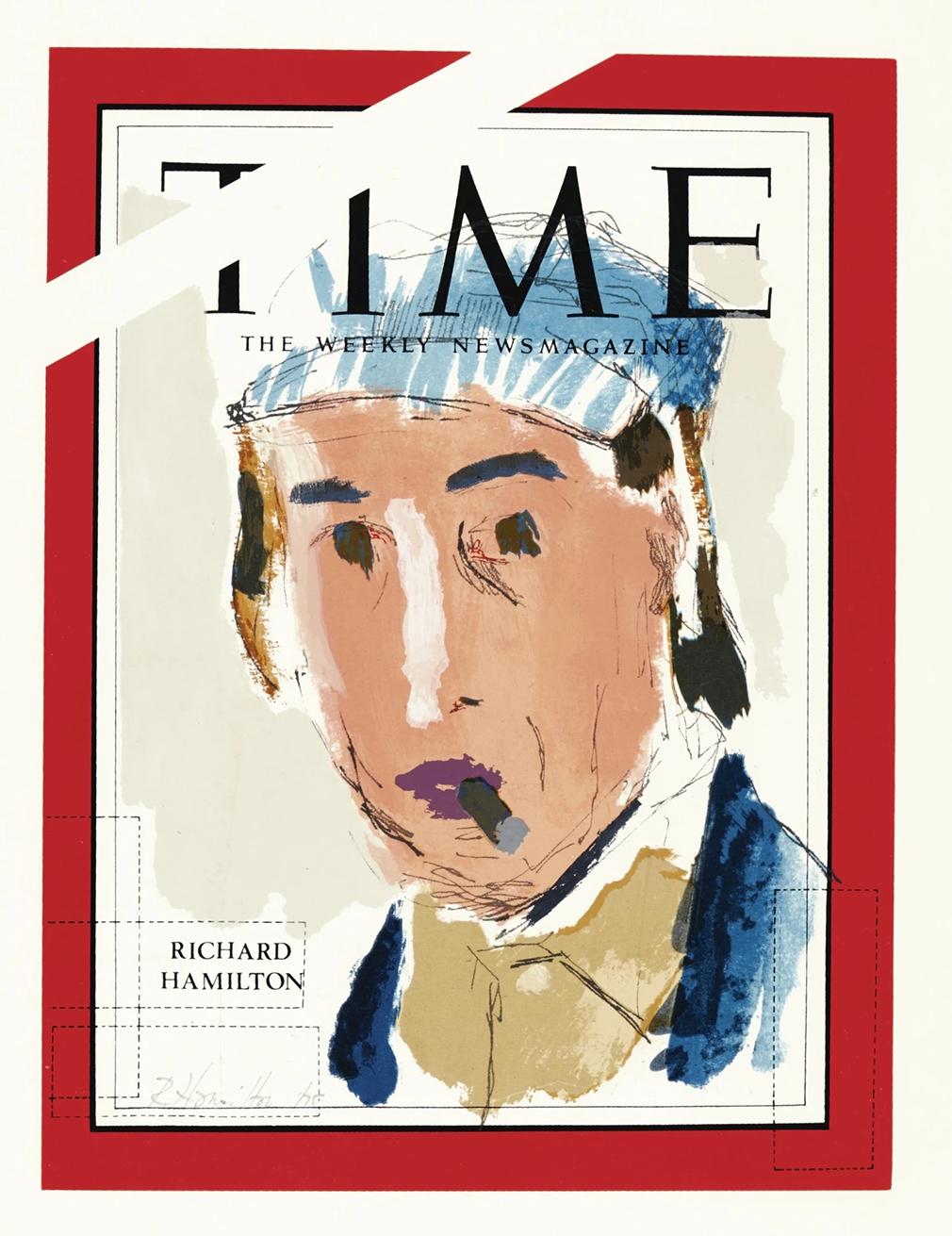 Richard Hamilton Self Portrait (Signed Print) 1967 | MyArtBroker