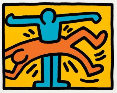 Pop Shop VI, Plate III - Unsigned Print by Keith Haring 1989 - MyArtBroker