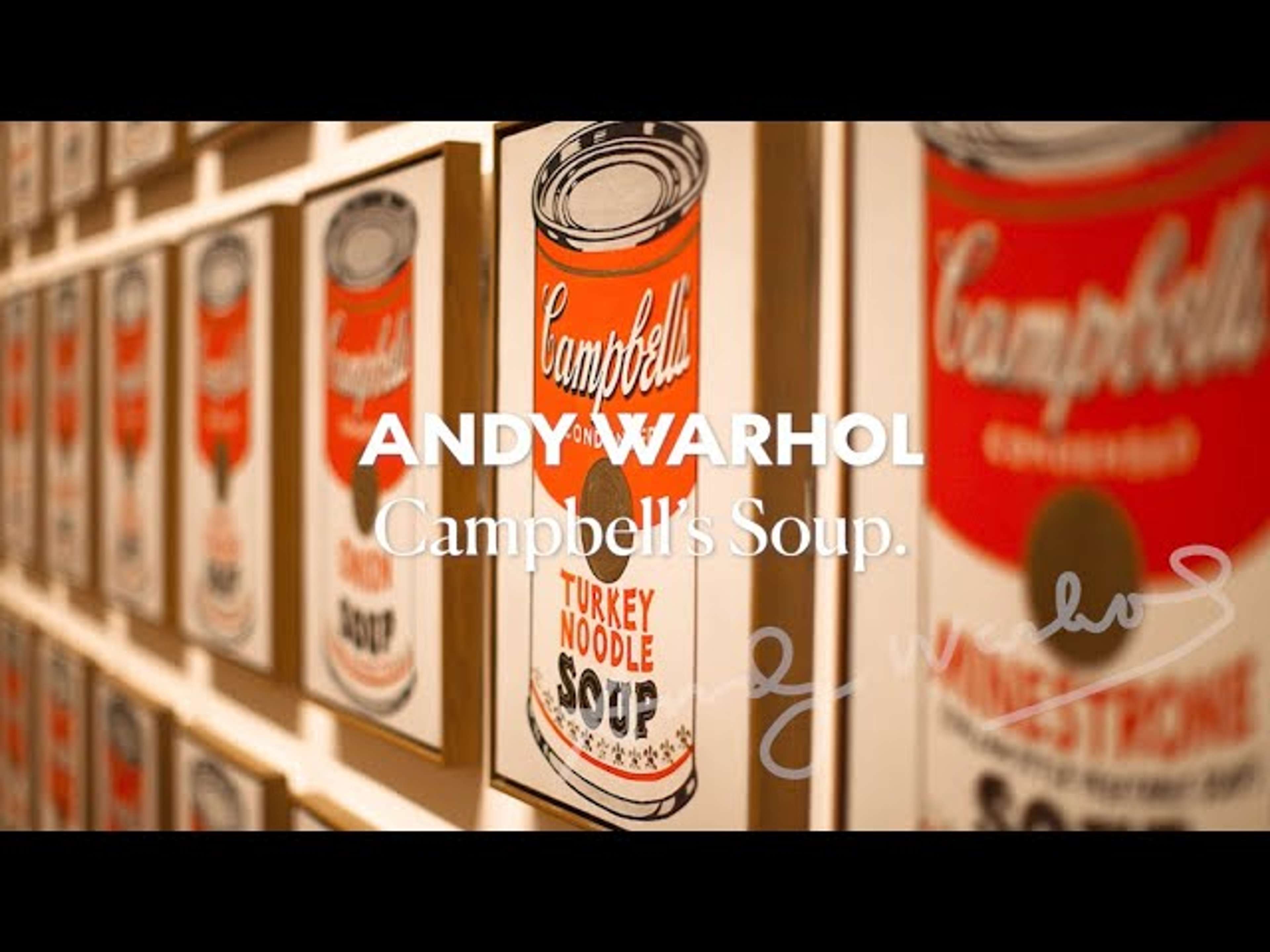 Campbell's Soup Cans: Andy Warhol