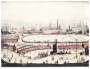 L S Lowry: The Pond - Signed Print