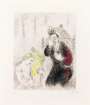 Marc Chagall: Saül Et David (La Bible) - Signed Print