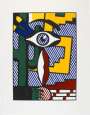 Roy Lichtenstein: American Indian Theme III - Signed Print