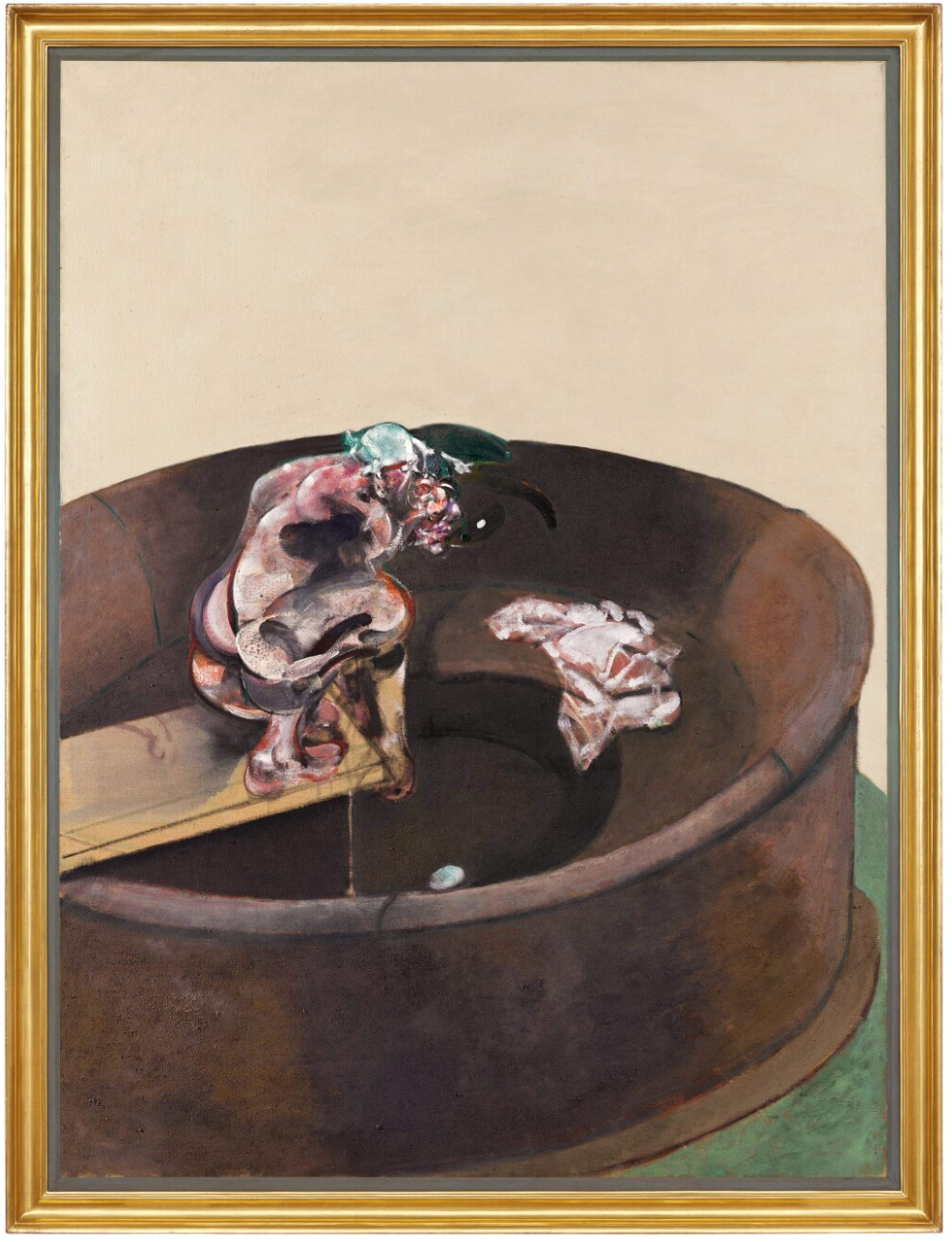 Portrait of George Dyer Crouching by Francis Bacon 1966