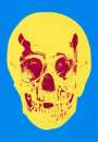 Damien Hirst: Till Death Do Us Part (cerulean, blue pigment, yellow, royal red) - Signed Print