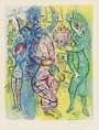 Marc Chagall: Plate 9 (Le Cirque) - Signed Print