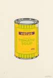 Soup Can (banana, lime and purple) - Signed Print