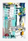 Roy Lichtenstein: Water Lilies With Japanese Bridge - Signed Print
