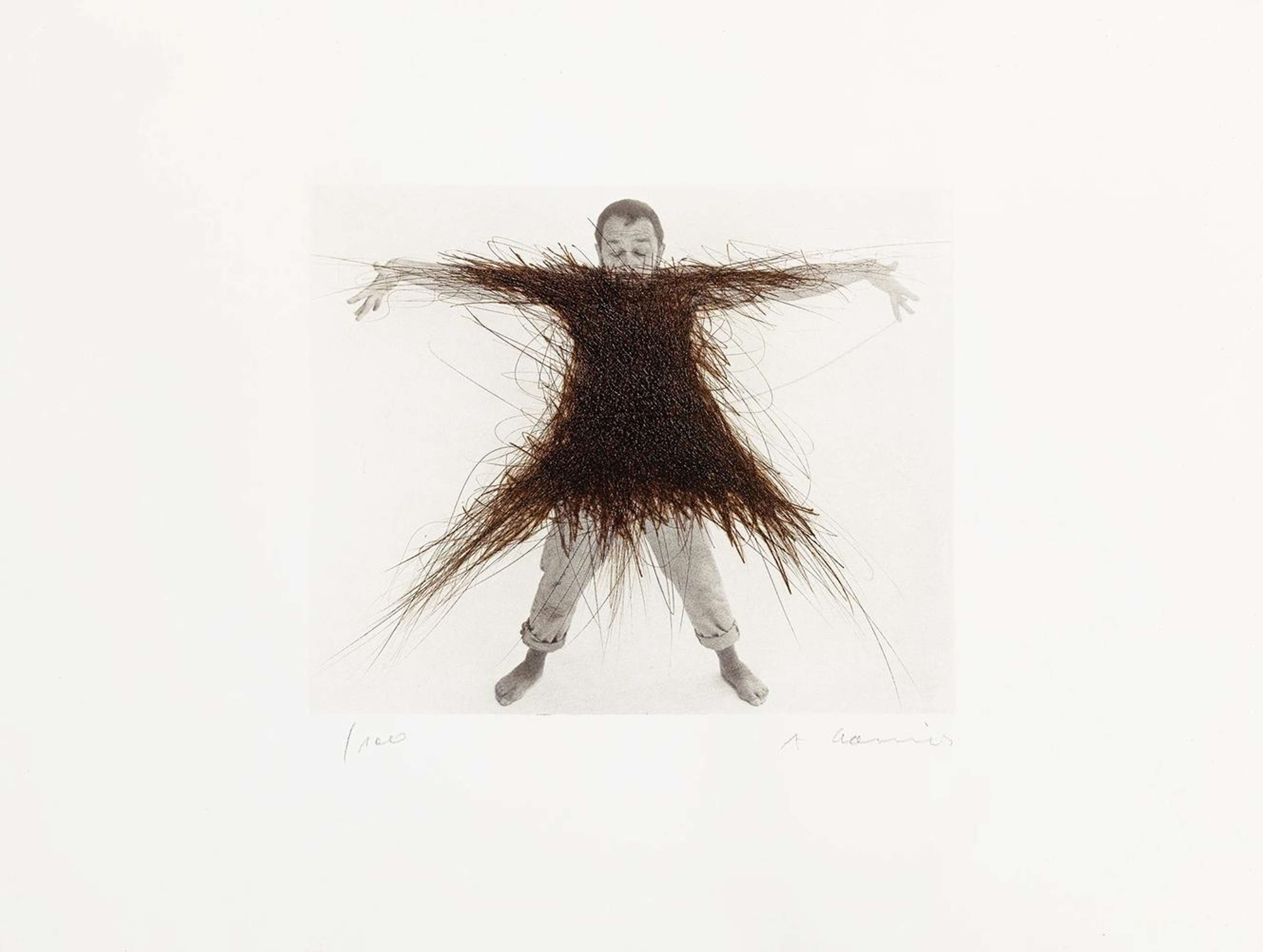 Flederflang - Signed Print by Arnulf Rainer 1973 - MyArtBroker