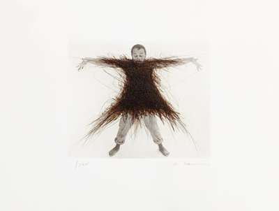 Flederflang - Signed Print by Arnulf Rainer 1973 - MyArtBroker