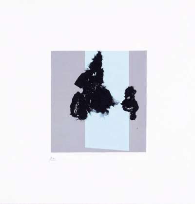 Paris Suite IV (Winter) - Signed Print by Robert Motherwell 1980 - MyArtBroker