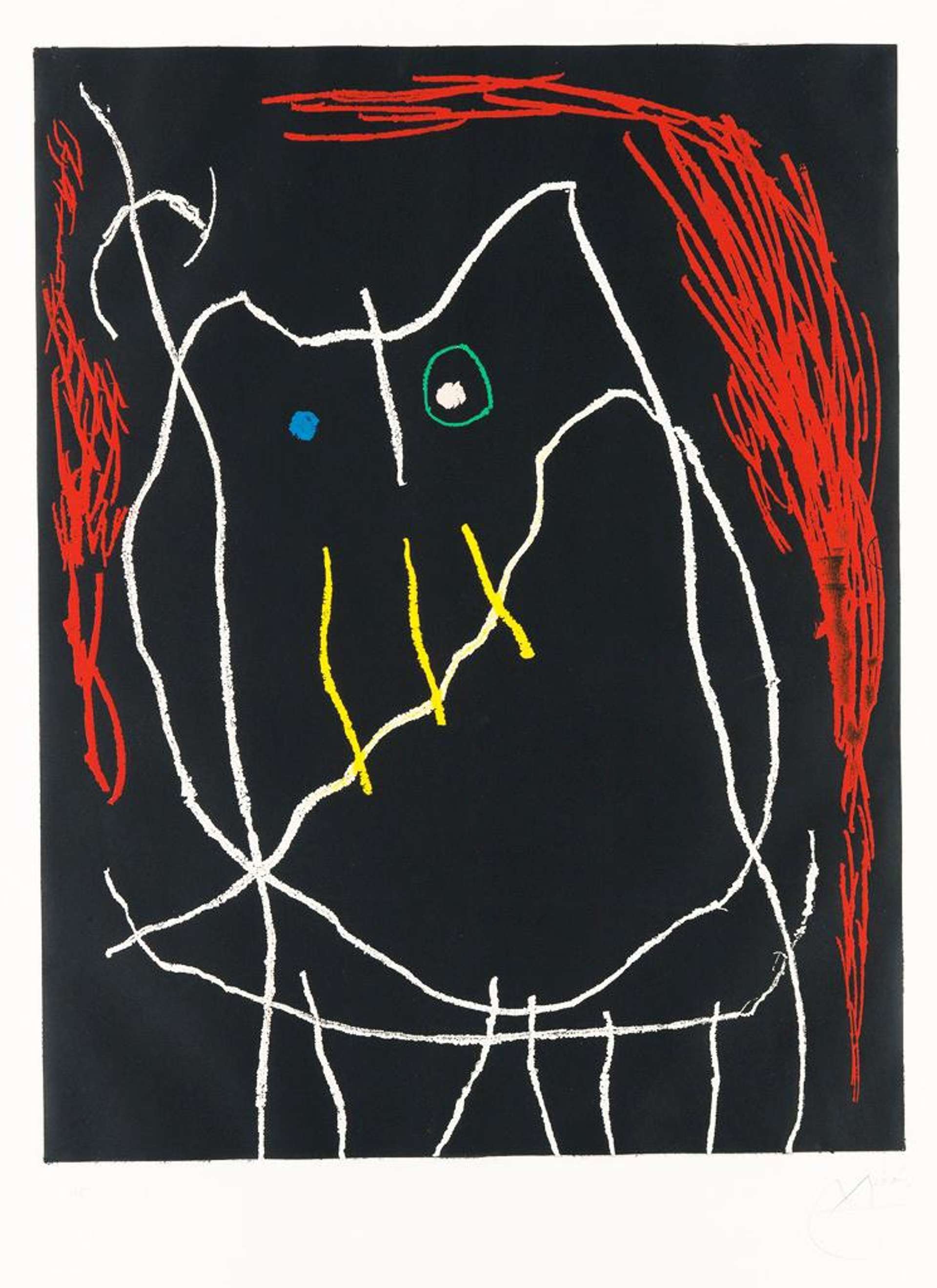 Grand Duc II - Signed Print by Joan Miró 1965 - MyArtBroker