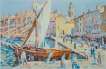 Saint-Tropez - Signed Print