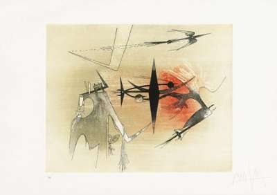 Untitled 1 - Signed Print by Wifredo Lam 1972 - MyArtBroker