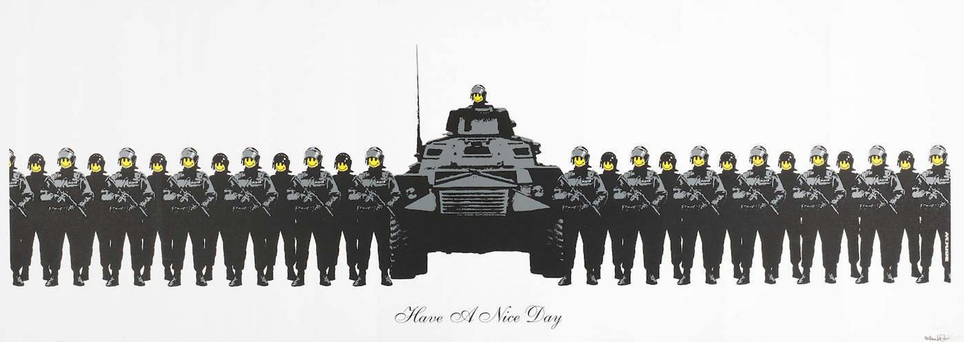 Have A Nice Day by Banksy - MyArtBroker