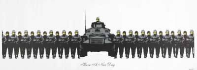 Banksy: Have A Nice Day - Signed Print