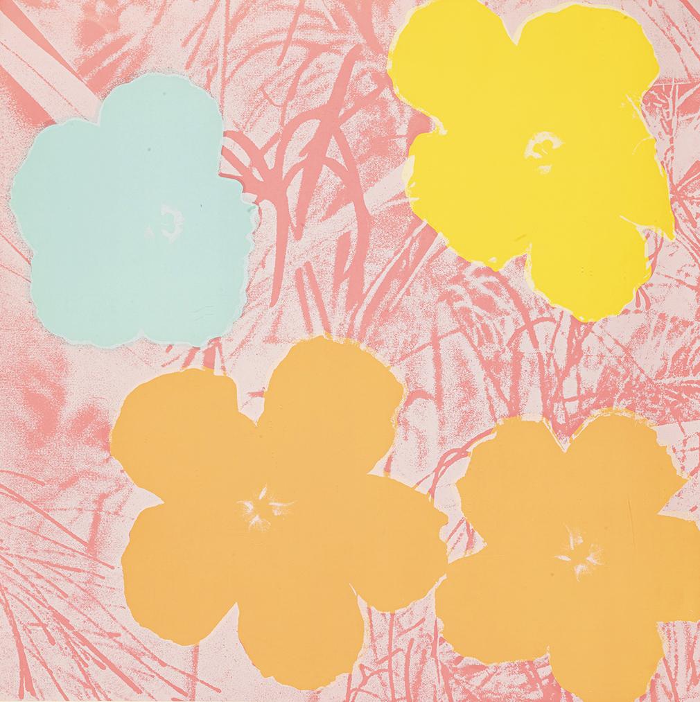 Andy Warhol Flowers (F. & S. II.70) (Signed Print) 1970