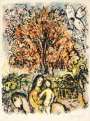 Marc Chagall: La Sainte Famille - Signed Print