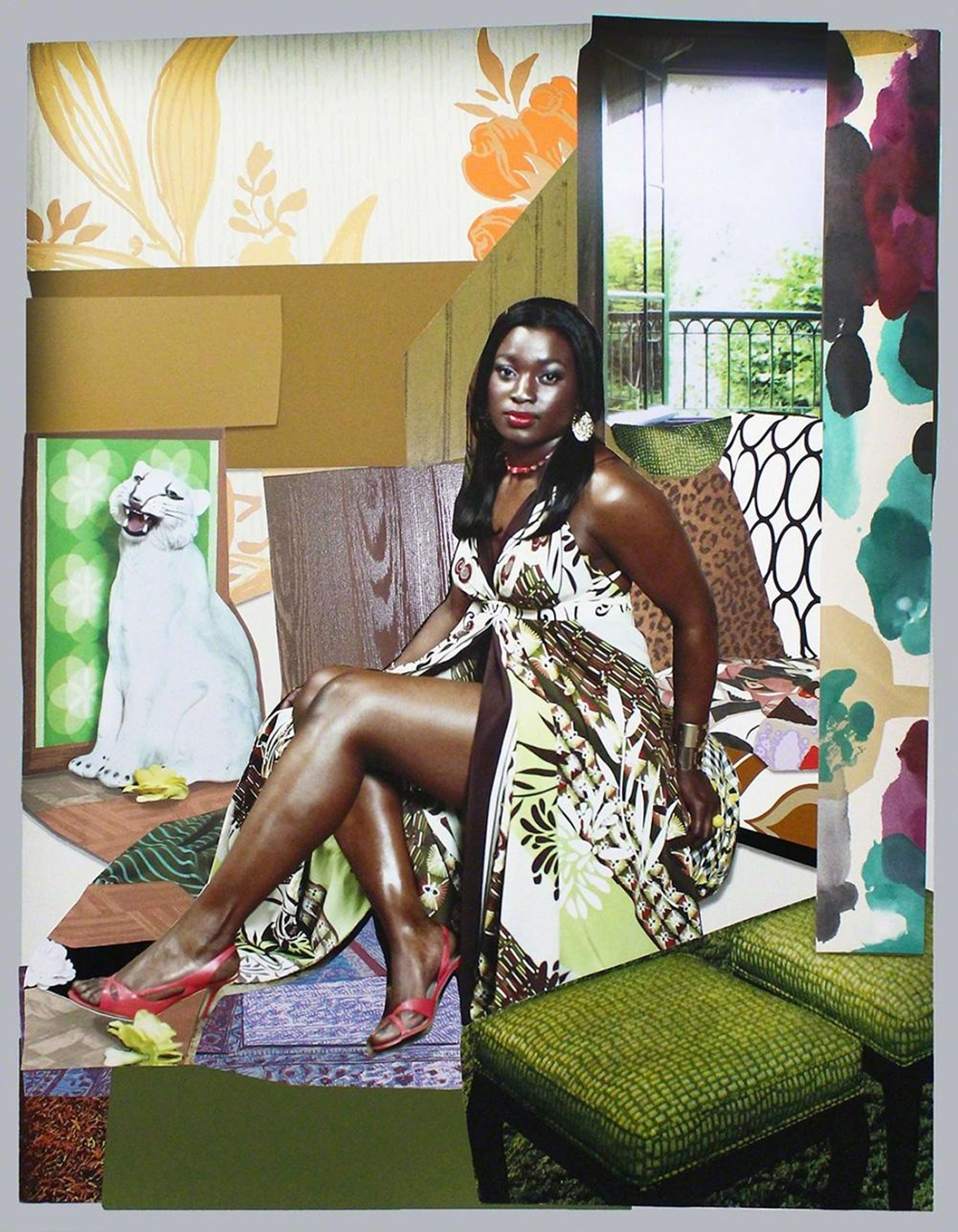 I've Been Good To Me - Signed Mixed Media by Mickalene Thomas 2015 - MyArtBroker