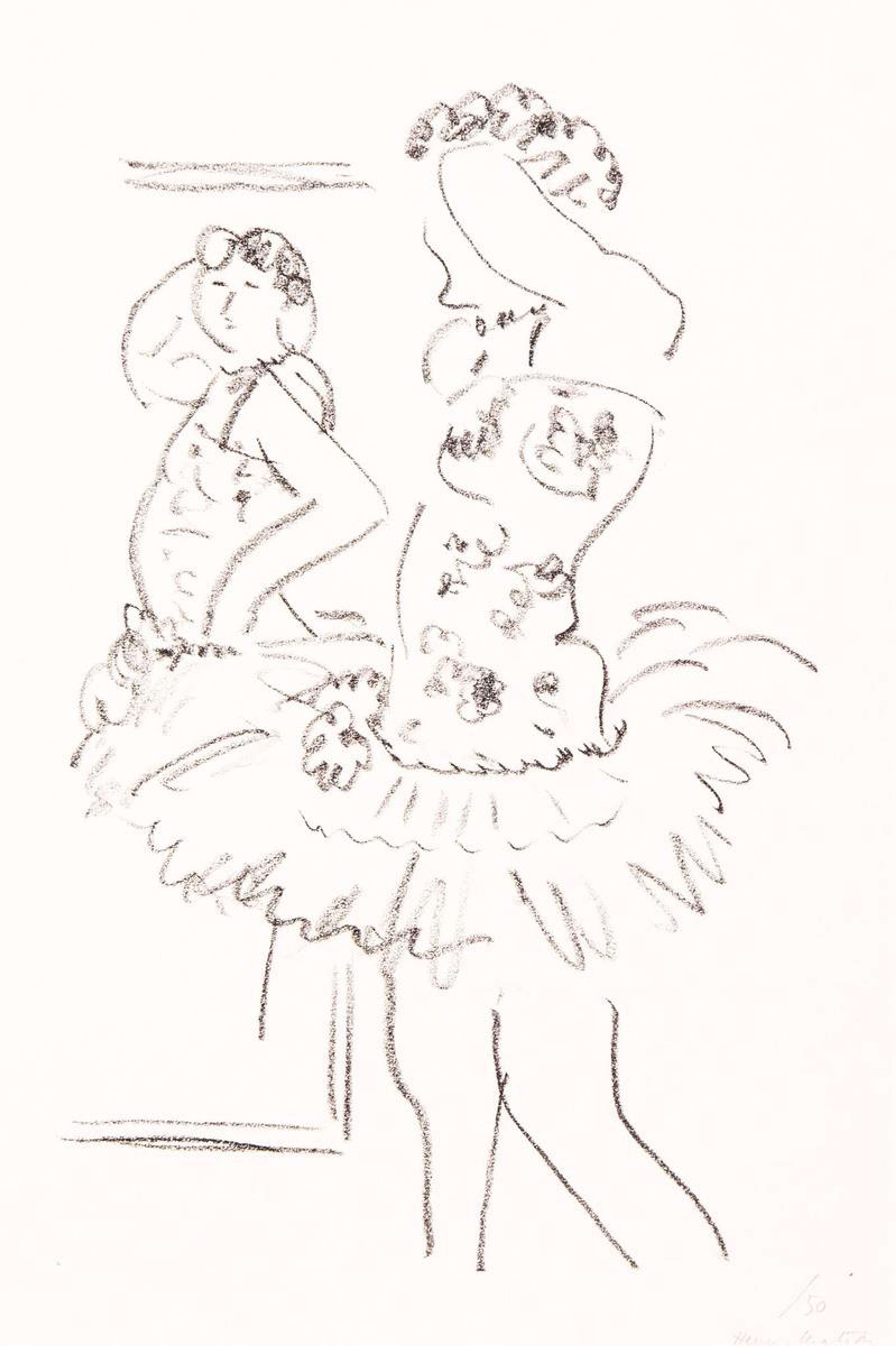 Danseuse Au Miroir - undefined by Henri Matisse 1927 - MyArtBroker