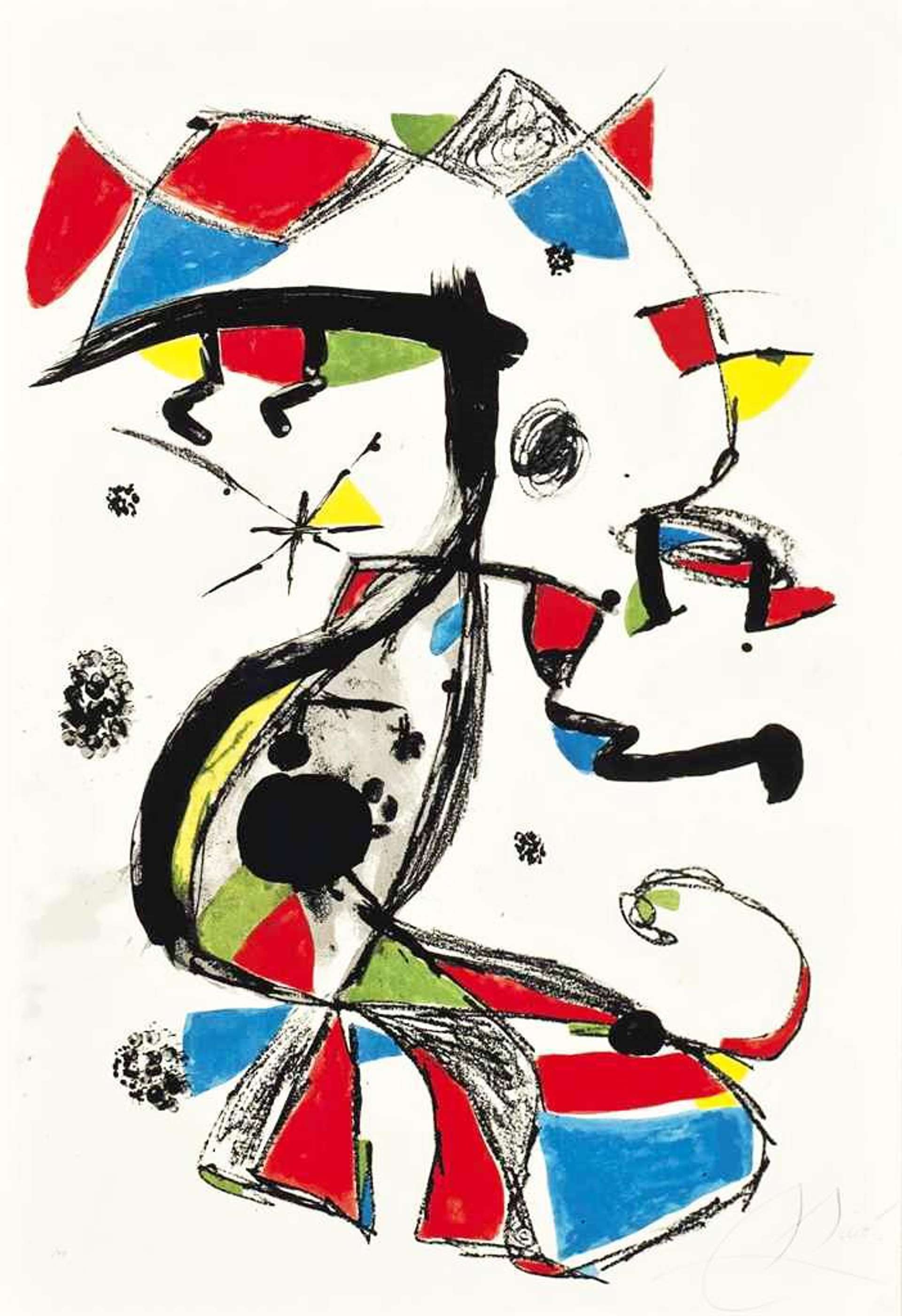 Festa Major - Signed Print by Joan Miró 1978 - MyArtBroker