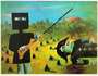 Sidney Nolan: Death Of Sergeant Kennedy - Signed Print