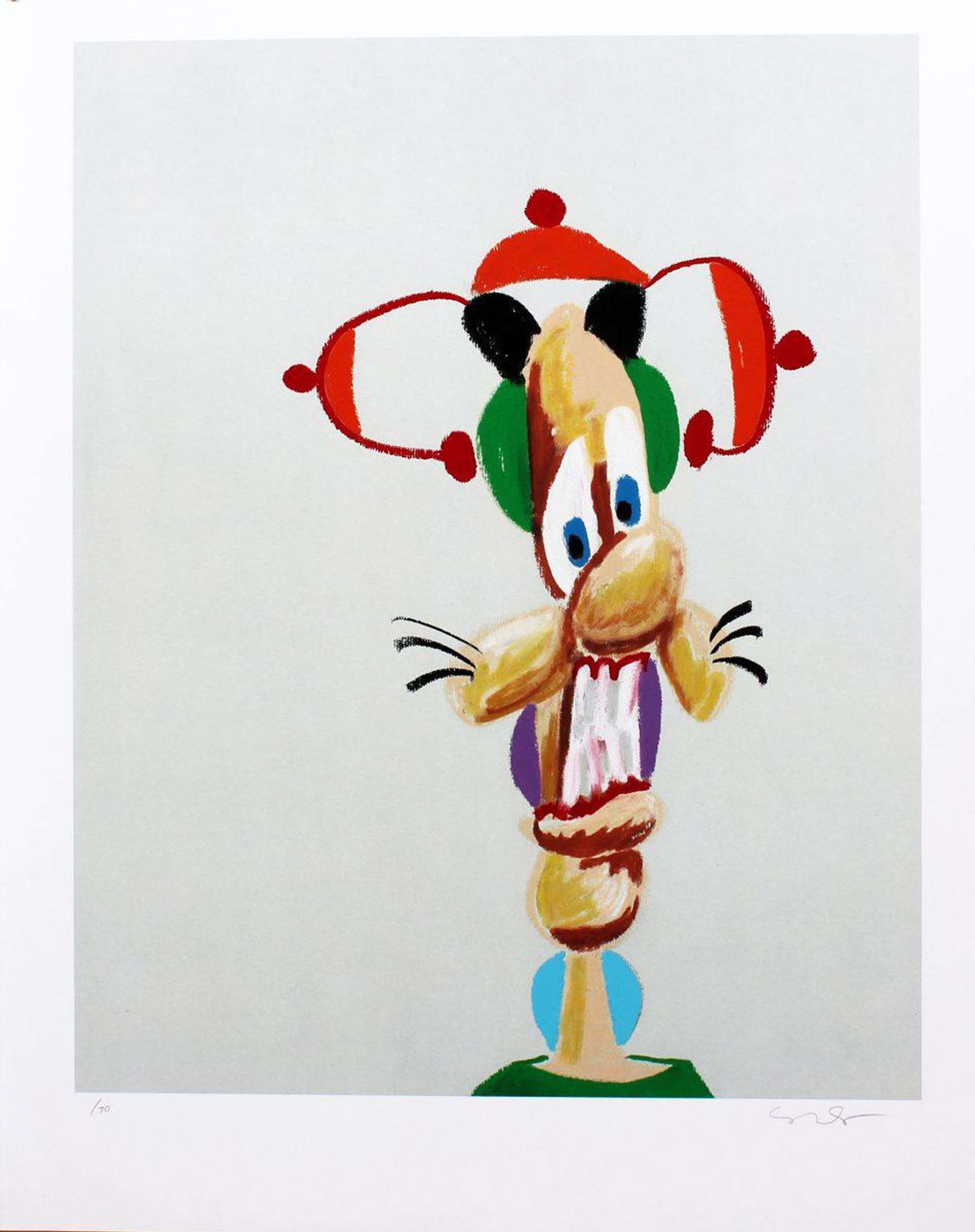 Electric Harlequin - Signed Print by George Condo 2000 - MyArtBroker