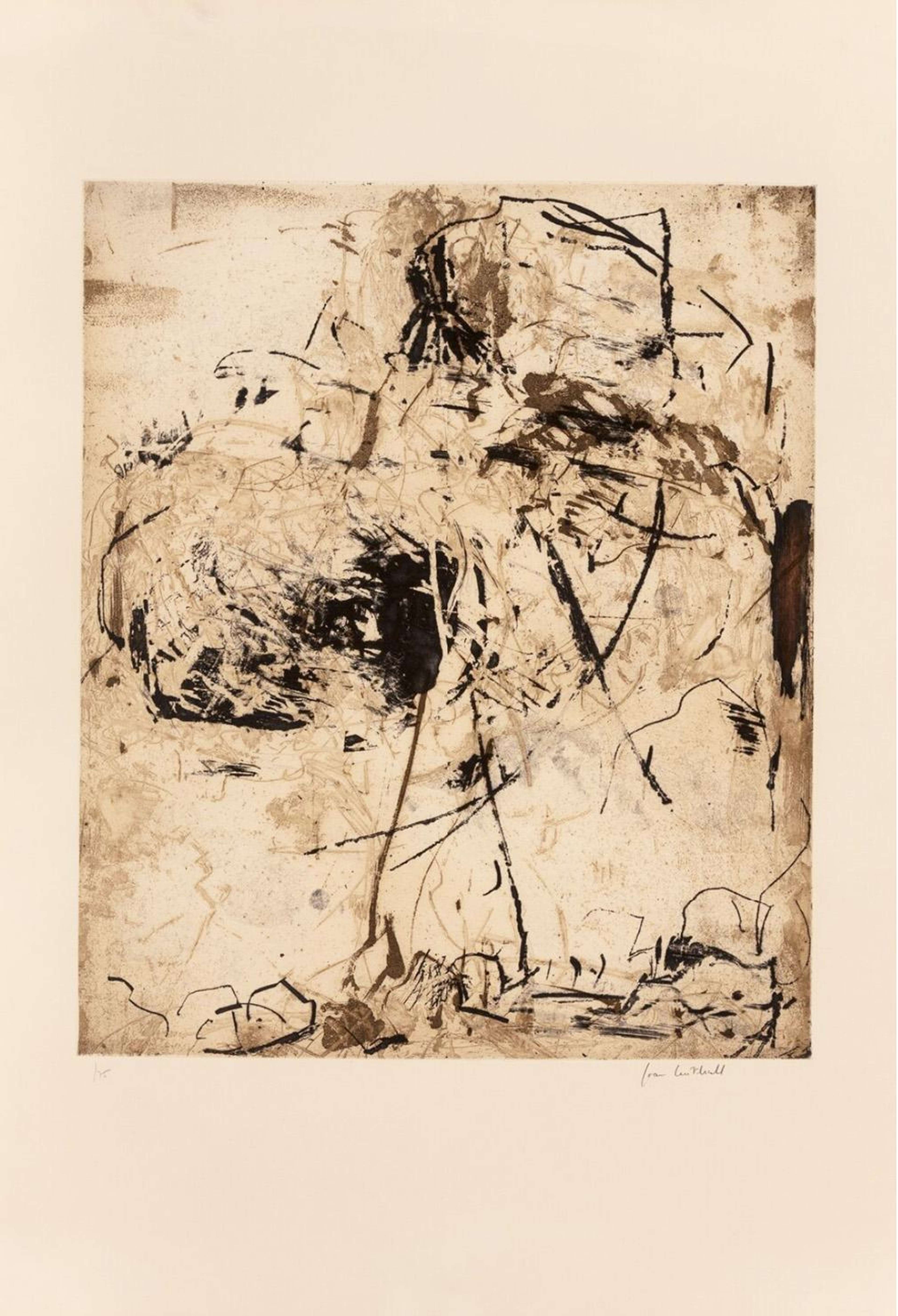 Sunflower VI - Signed Print by Joan Mitchell 1972 - MyArtBroker