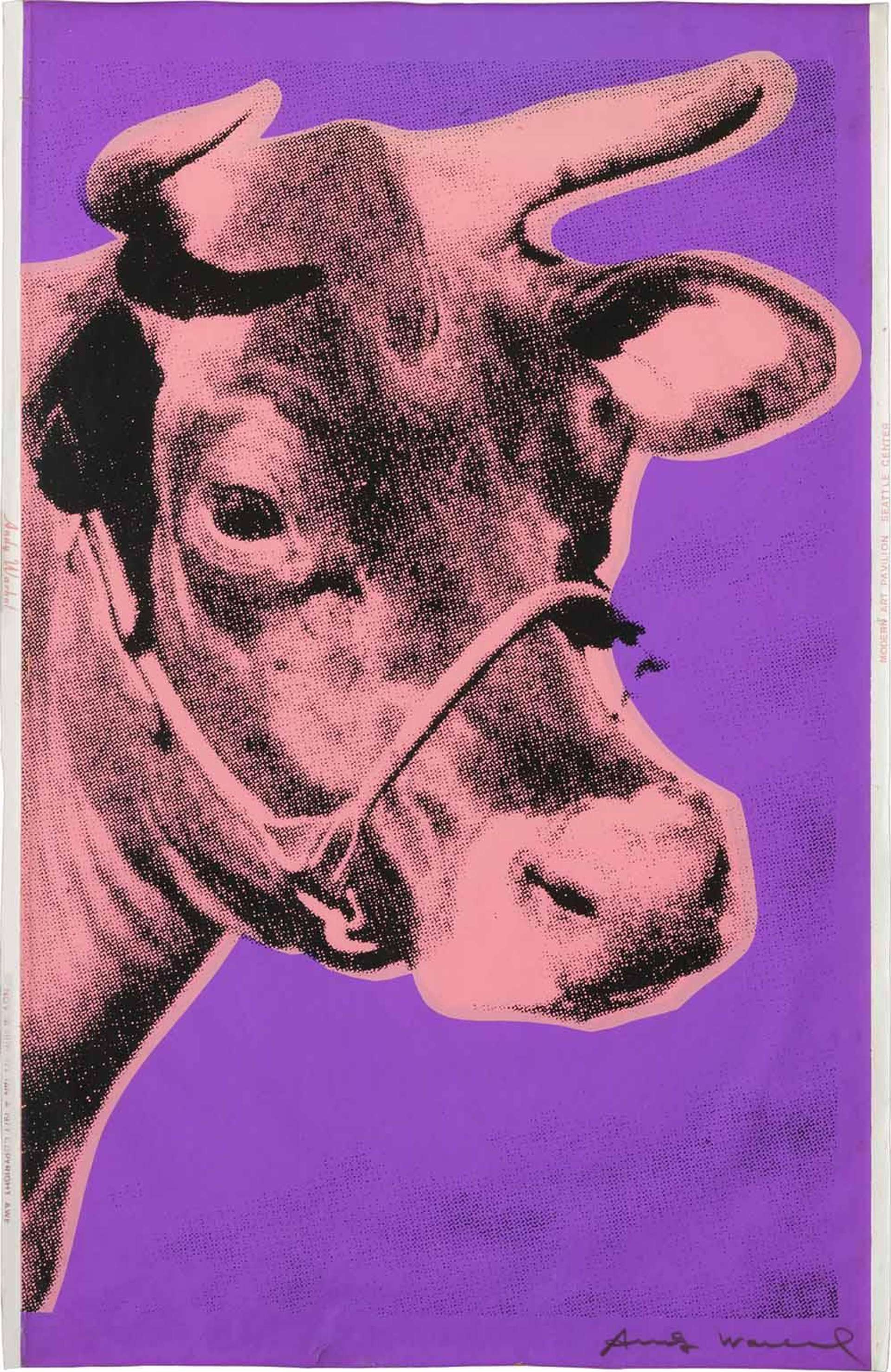Cow (F. & S. II.12A) by Andy Warhol