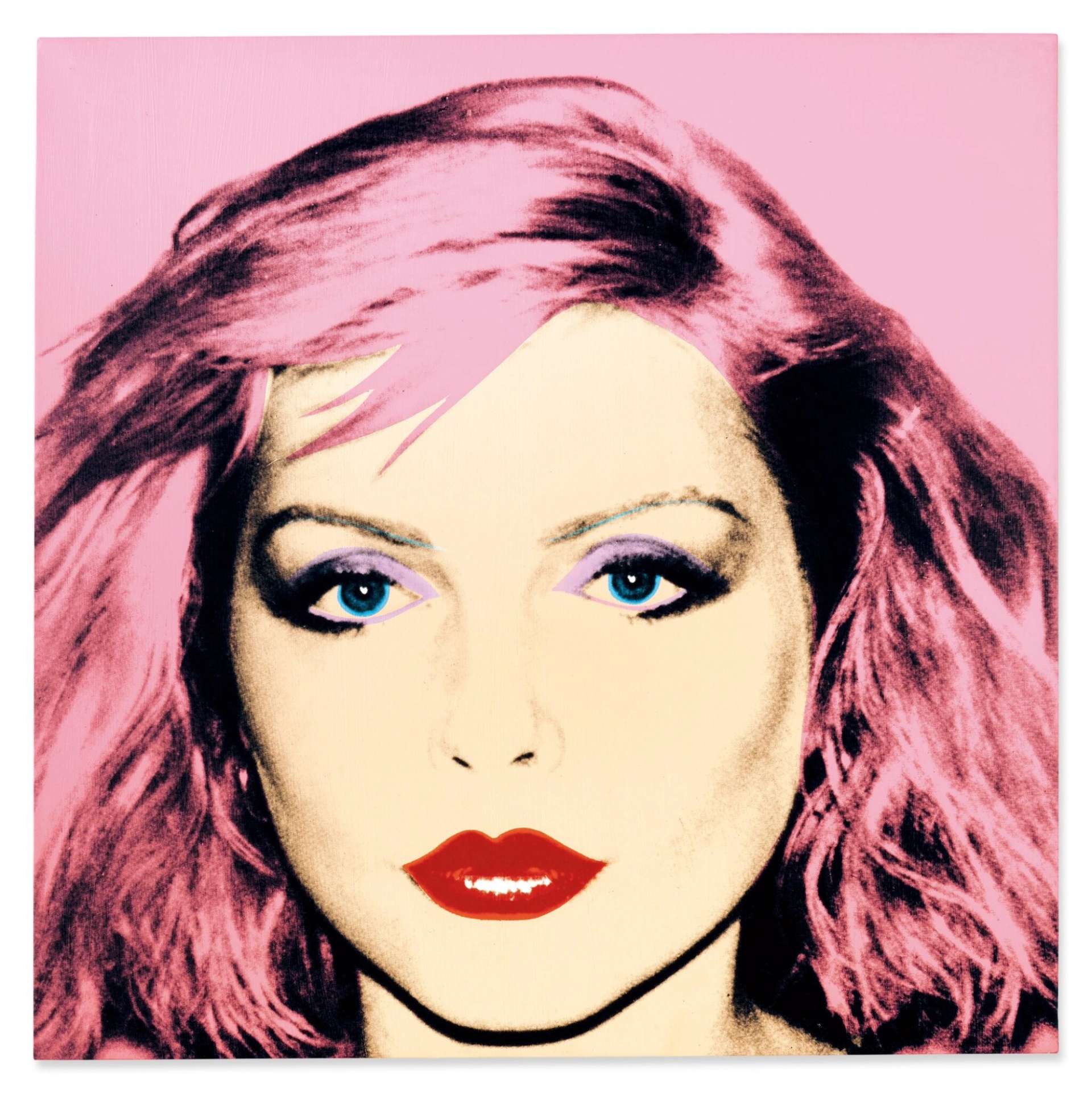 Image © Sotheby's / Debbie Harry by Andy Warhol - MyArtBroker