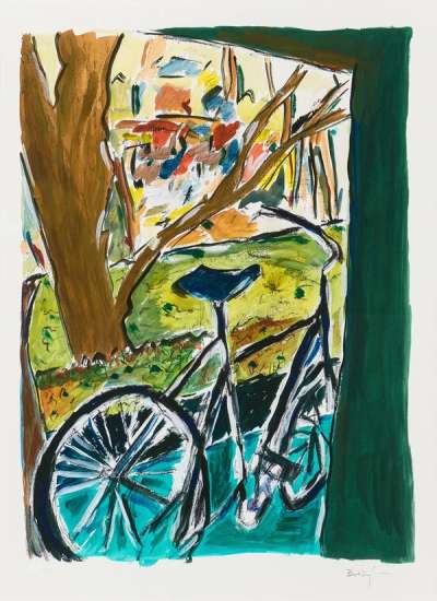 Bicycle (2014) - Signed Print by Bob Dylan 2014 - MyArtBroker