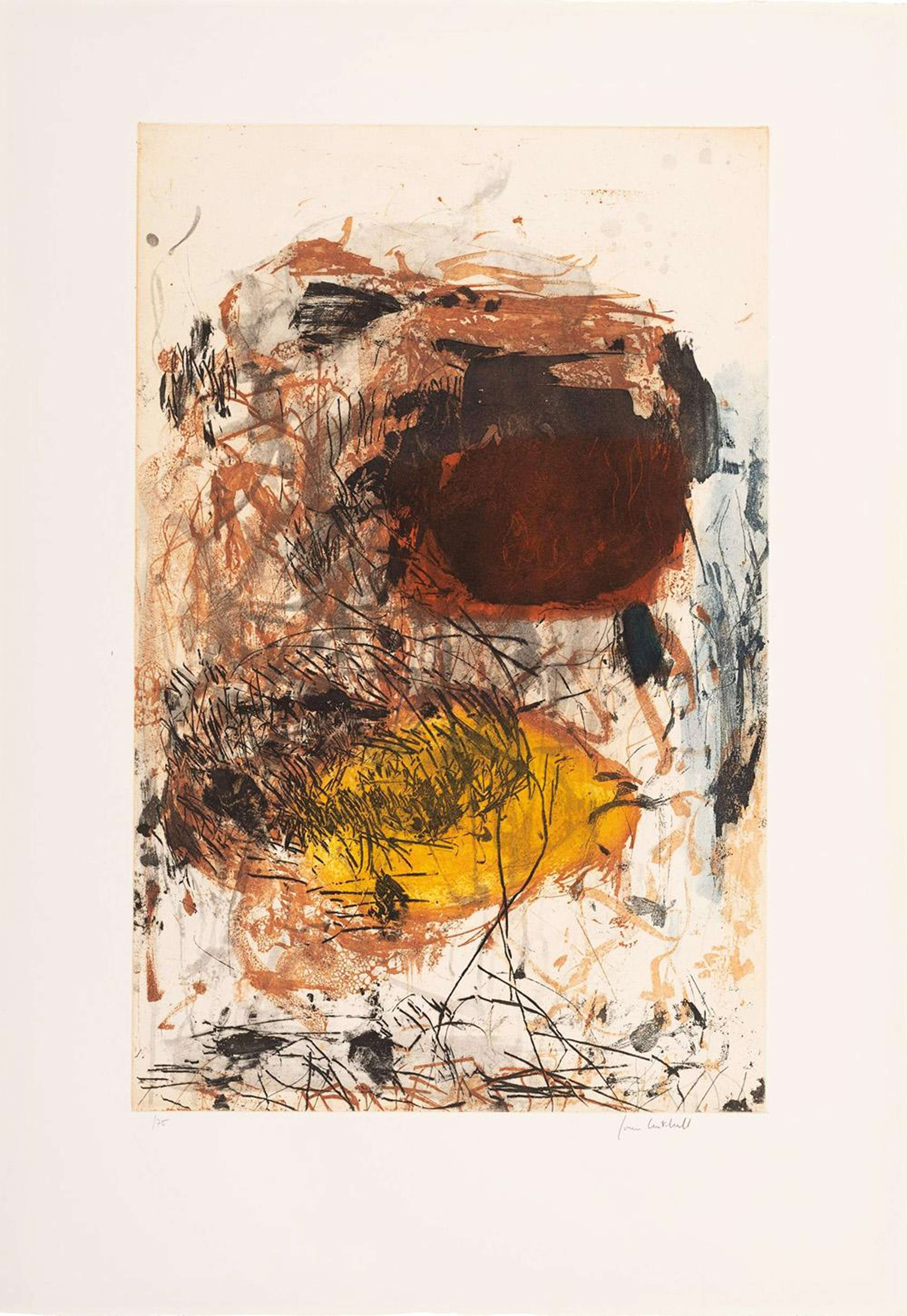 Sunflower III - Signed Print by Joan Mitchell 1972 - MyArtBroker