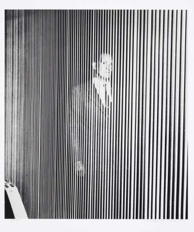 Figure (With Vertical Lines) - Signed Print by John Baldessari 1999 - MyArtBroker